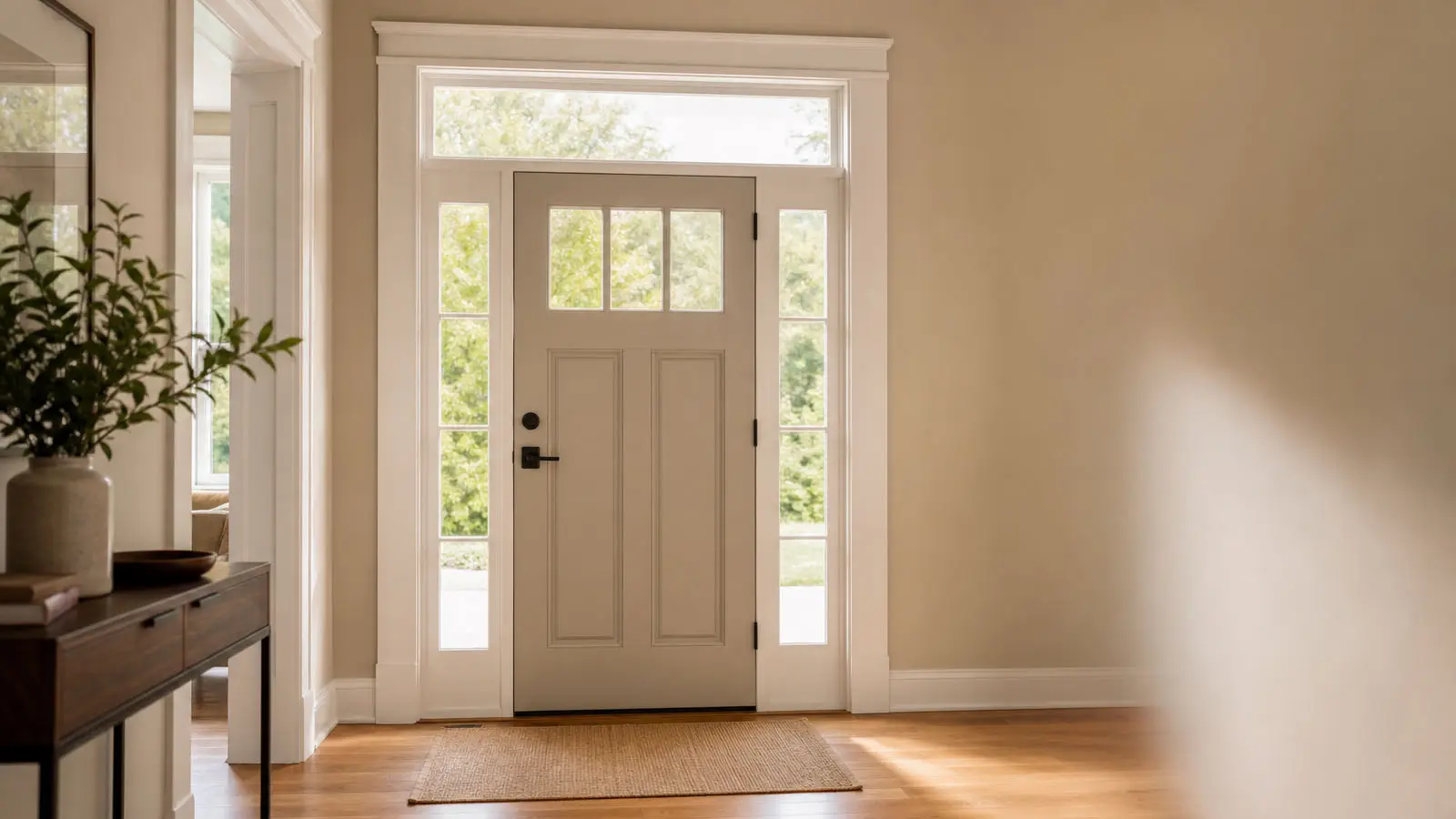 Entry Door Installation Built for Carlisle Homes