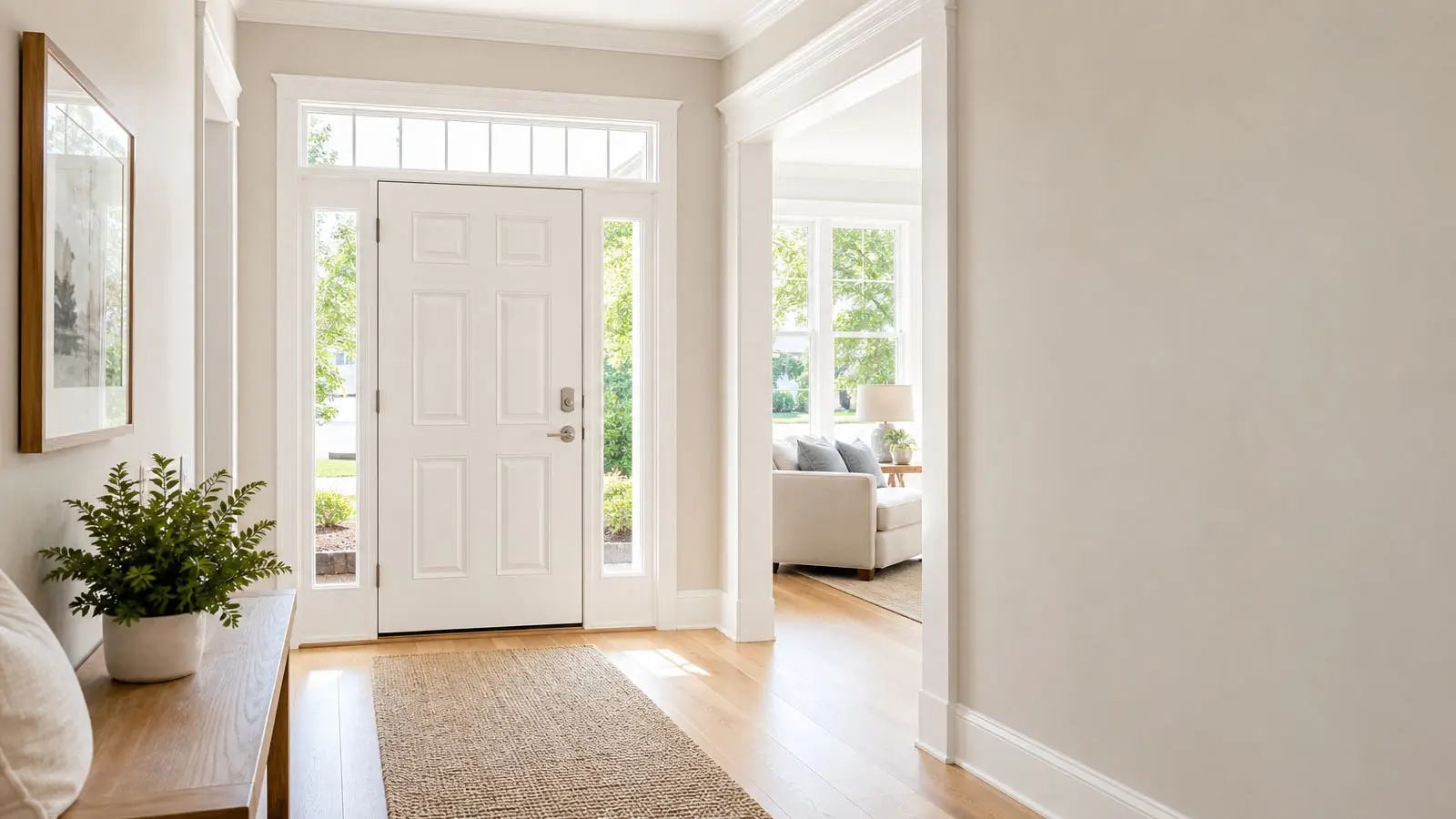 Entry Door Installation Built for Hershey Homes