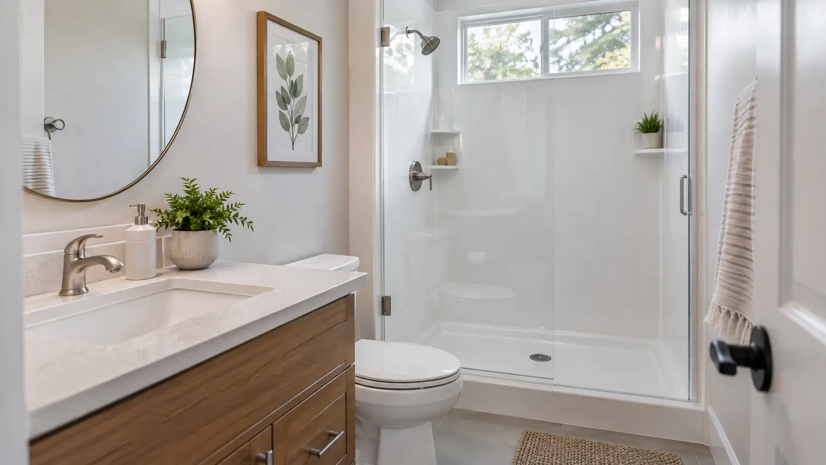 Tub-to-shower conversion in Lemoyne, PA