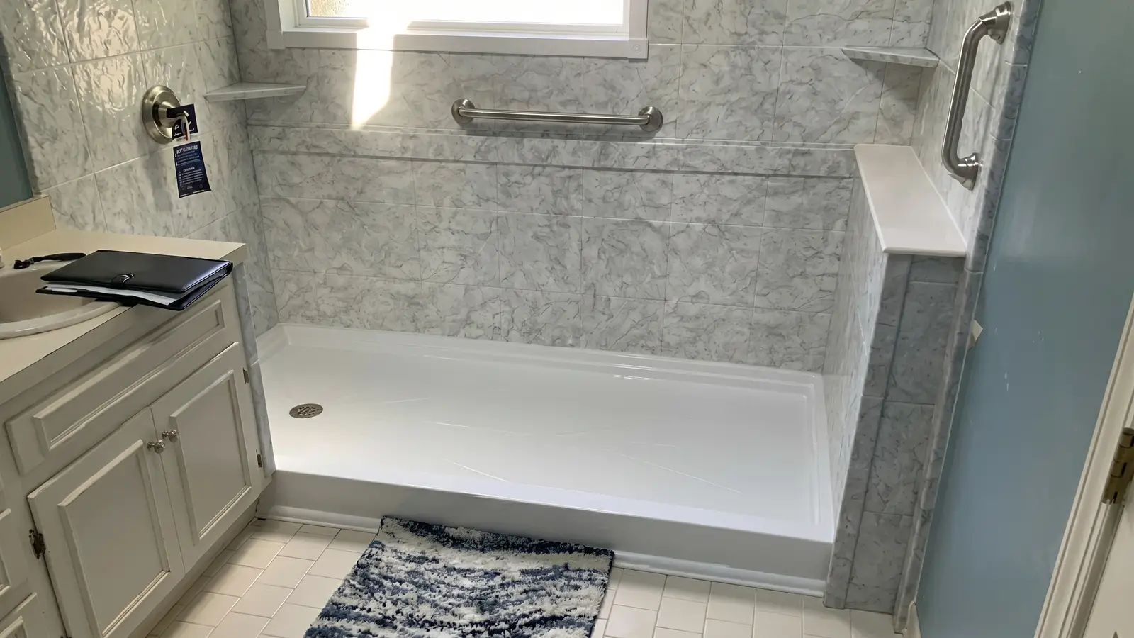 Tub-to-Shower Conversion Ideas