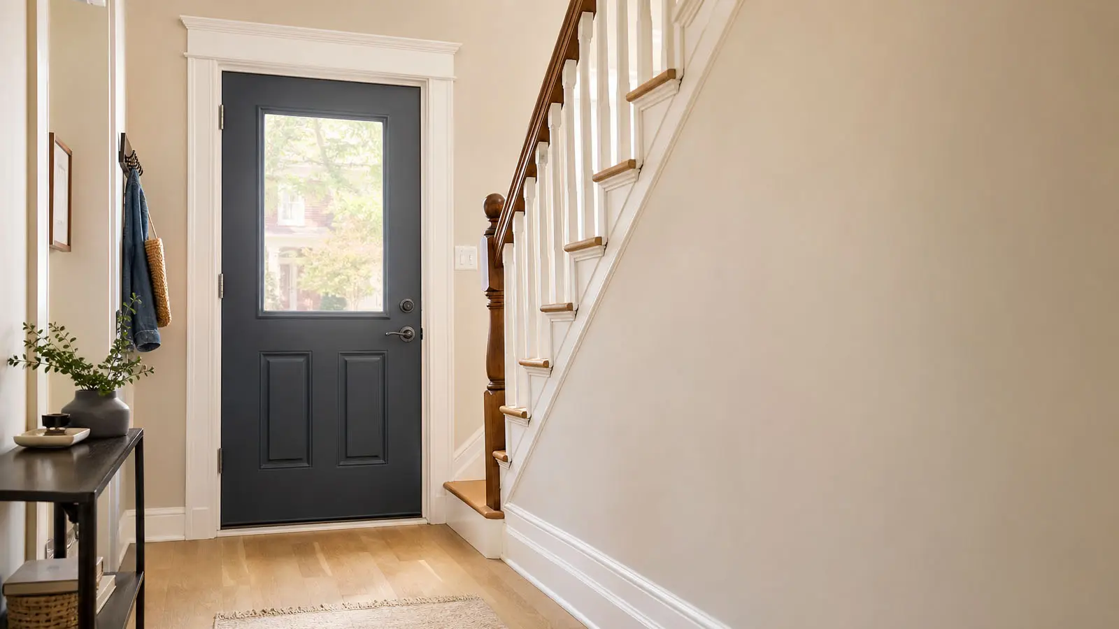 Entry Door Installation Built for York Homes